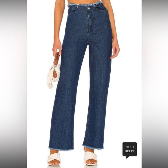 NWT Frayed Straight Jean in True Blue 29 
WeWoreWhat - Picture 4 of 4